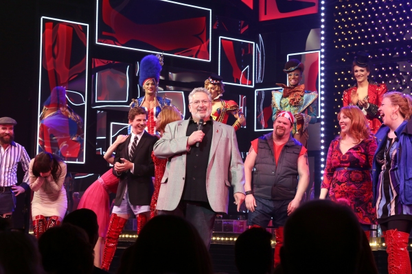 Photo Coverage: Harvey Fierstein and KINKY BOOTS Celebrate the Brooklyn Diner's New 'Harvey Hot Dog'! Image