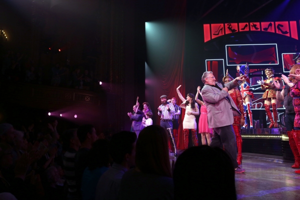 Photo Coverage: Harvey Fierstein and KINKY BOOTS Celebrate the Brooklyn Diner's New 'Harvey Hot Dog'! Image