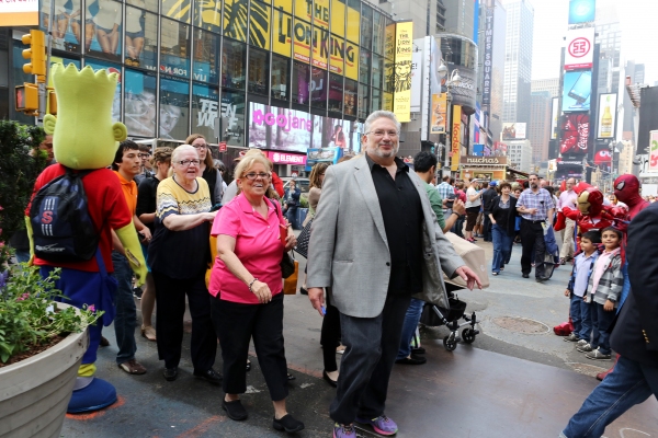 Photo Coverage: Harvey Fierstein and KINKY BOOTS Celebrate the Brooklyn Diner's New 'Harvey Hot Dog'! Image