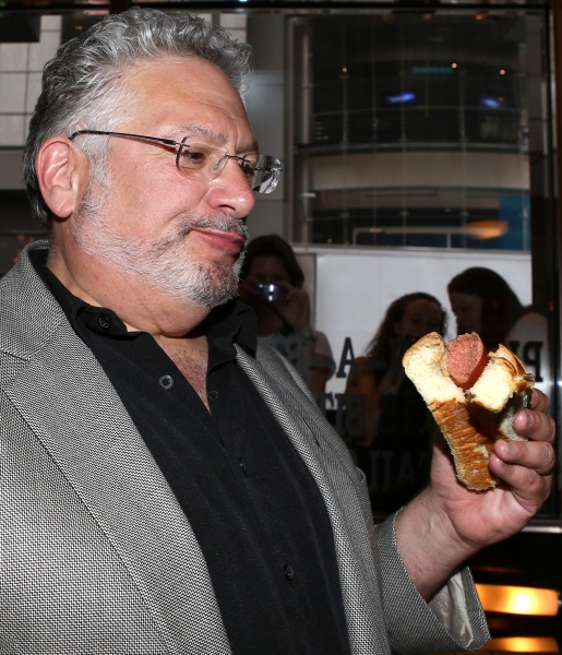 Photo Coverage: Harvey Fierstein and KINKY BOOTS Celebrate the Brooklyn Diner's New 'Harvey Hot Dog'! Image