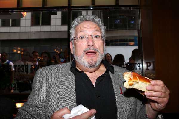 Photo Coverage: Harvey Fierstein and KINKY BOOTS Celebrate the Brooklyn Diner's New 'Harvey Hot Dog'! Image