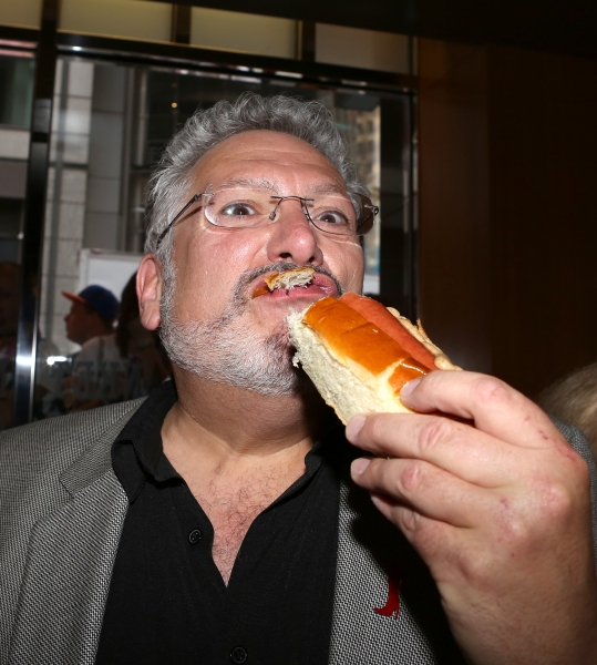 Photo Coverage: Harvey Fierstein and KINKY BOOTS Celebrate the Brooklyn Diner's New 'Harvey Hot Dog'! Image