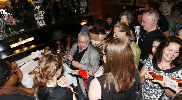 Photo Coverage: Harvey Fierstein and KINKY BOOTS Celebrate the Brooklyn Diner's New 'Harvey Hot Dog'! Image