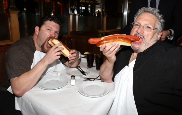 Photo Coverage: Harvey Fierstein and KINKY BOOTS Celebrate the Brooklyn Diner's New 'Harvey Hot Dog'! Image
