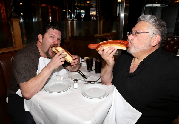 Photo Coverage: Harvey Fierstein and KINKY BOOTS Celebrate the Brooklyn Diner's New 'Harvey Hot Dog'! Image