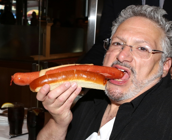 Photo Coverage: Harvey Fierstein and KINKY BOOTS Celebrate the Brooklyn Diner's New 'Harvey Hot Dog'! Image