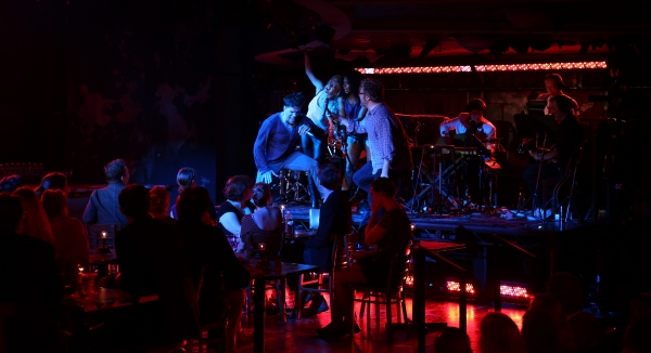 Photo Coverage: MURDER BALLAD Opens at Union Square Theatre With Will Swenson, Caissie Levy and More - Curtain Call!  Image