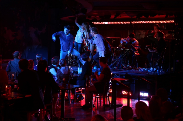 Photo Coverage: MURDER BALLAD Opens at Union Square Theatre With Will Swenson, Caissie Levy and More - Curtain Call!  Image