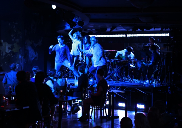 Photo Coverage: MURDER BALLAD Opens at Union Square Theatre With Will Swenson, Caissie Levy and More - Curtain Call!  Image