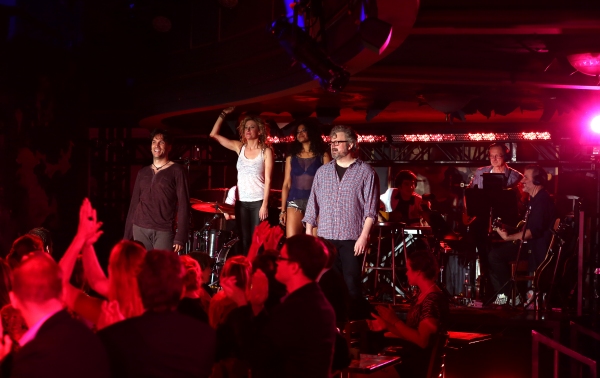 Photo Coverage: MURDER BALLAD Opens at Union Square Theatre With Will Swenson, Caissie Levy and More - Curtain Call!  Image