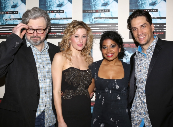 Photo Coverage: John Ellison Conlee, Rebecca Naomi Jones, Caissie Levy, and Will Swenson Celebrate Opening Night of MURDER BALLAD! Image