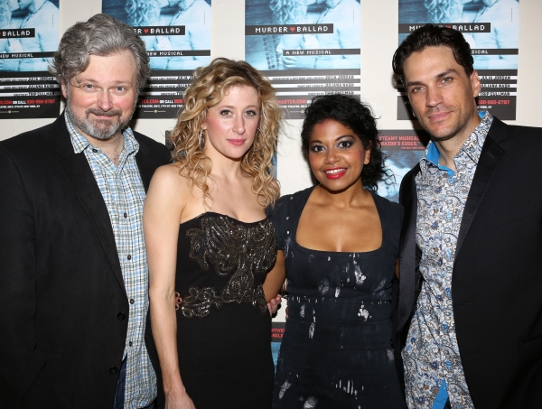Photo Coverage: John Ellison Conlee, Rebecca Naomi Jones, Caissie Levy, and Will Swenson Celebrate Opening Night of MURDER BALLAD! Image