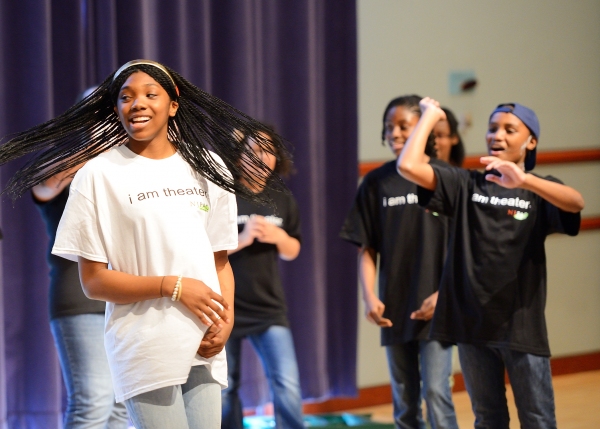 Photo Flash: Area Students Perform RHYTHM, LOVE & HIP HOP, A BROOKLYN STORY at NJPAC Image