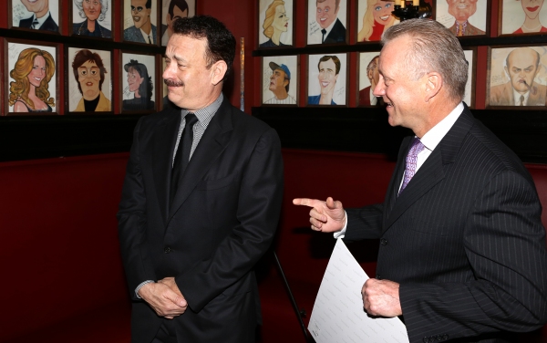 Photo Coverage: Sardi's Unveils Caricature of LUCKY GUY's Tom Hanks! Image