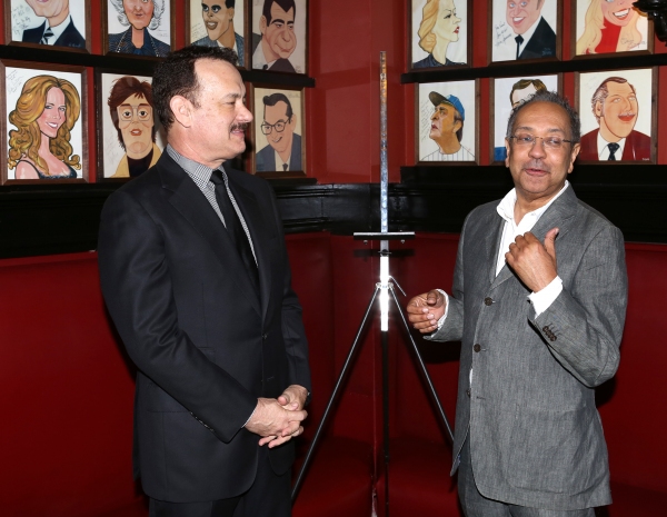 Photo Coverage: Sardi's Unveils Caricature of LUCKY GUY's Tom Hanks! Image
