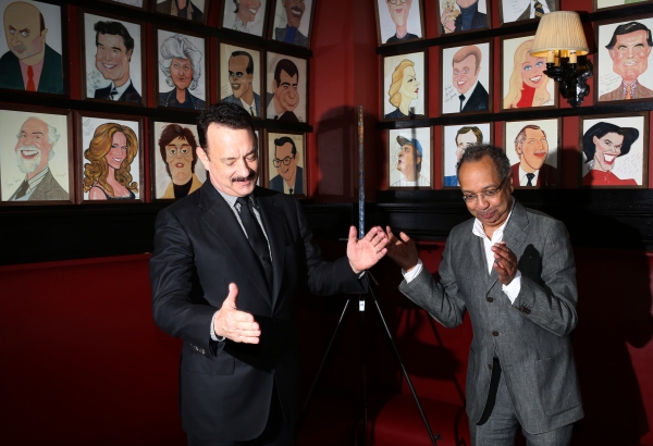 Photo Coverage: Sardi's Unveils Caricature of LUCKY GUY's Tom Hanks! Image