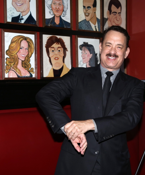 Photo Coverage: Sardi's Unveils Caricature of LUCKY GUY's Tom Hanks! Image