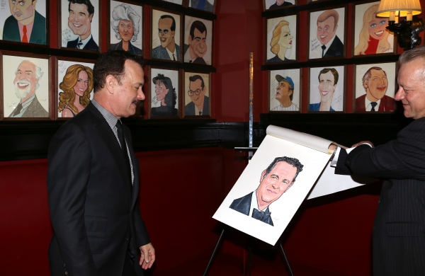 Photo Coverage: Sardi's Unveils Caricature of LUCKY GUY's Tom Hanks!  Image