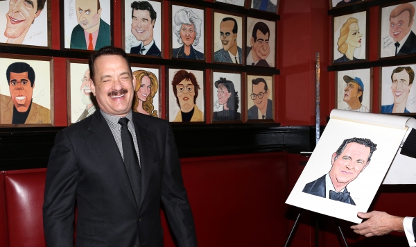 Photo Coverage: Sardi's Unveils Caricature of LUCKY GUY's Tom Hanks!  Image