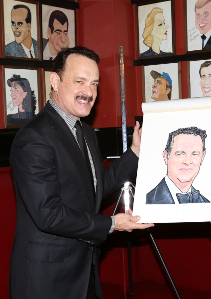 Photo Coverage: Sardi's Unveils Caricature of LUCKY GUY's Tom Hanks!  Image