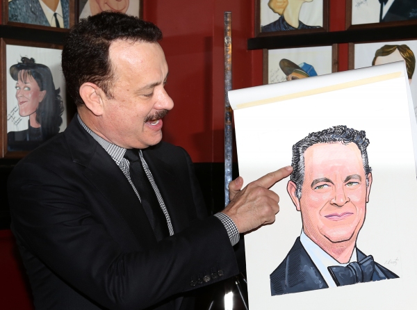Photo Coverage: Sardi's Unveils Caricature of LUCKY GUY's Tom Hanks!  Image