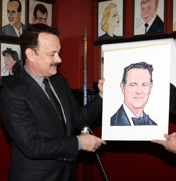 Photo Coverage: Sardi's Unveils Caricature of LUCKY GUY's Tom Hanks!  Image