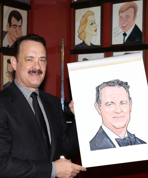 Photo Coverage: Sardi's Unveils Caricature of LUCKY GUY's Tom Hanks!  Image