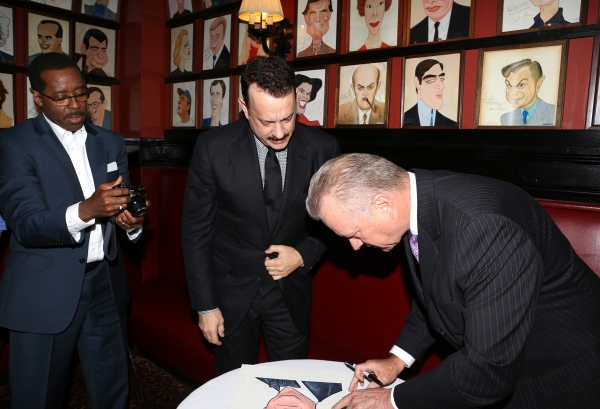 Photo Coverage: Sardi's Unveils Caricature of LUCKY GUY's Tom Hanks! Image