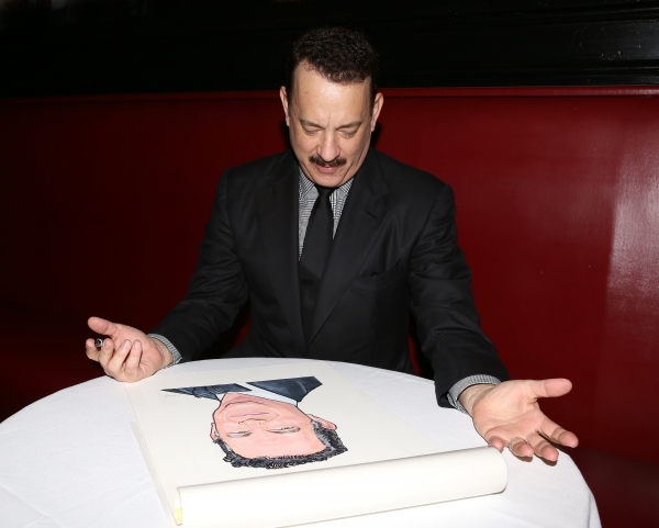 Photo Coverage: Sardi's Unveils Caricature of LUCKY GUY's Tom Hanks!  Image