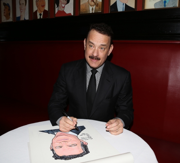 Photo Coverage: Sardi's Unveils Caricature of LUCKY GUY's Tom Hanks!  Image