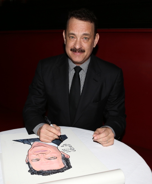 Photo Coverage: Sardi's Unveils Caricature of LUCKY GUY's Tom Hanks!  Image