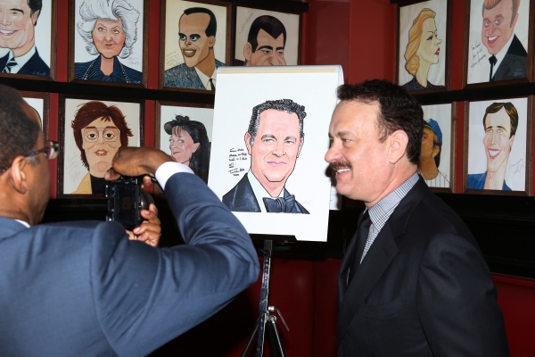 Photo Coverage: Sardi's Unveils Caricature of LUCKY GUY's Tom Hanks! Image