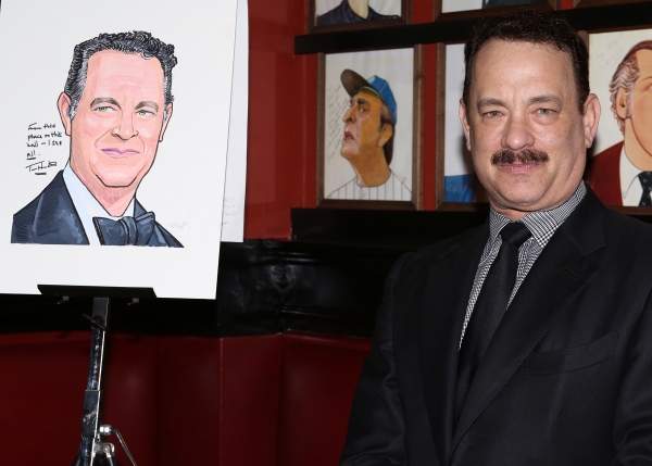 Photo Coverage: Sardi's Unveils Caricature of LUCKY GUY's Tom Hanks!  Image
