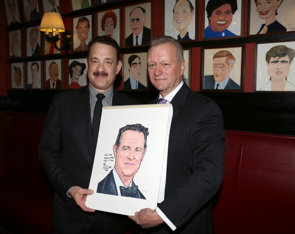 Photo Coverage: Sardi's Unveils Caricature of LUCKY GUY's Tom Hanks! Image