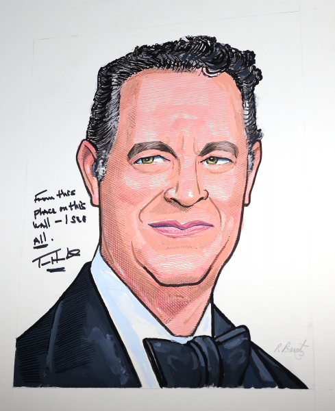 Photo Coverage: Sardi's Unveils Caricature of LUCKY GUY's Tom Hanks! Image