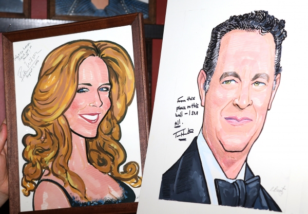 Photo Coverage: Sardi's Unveils Caricature of LUCKY GUY's Tom Hanks! 