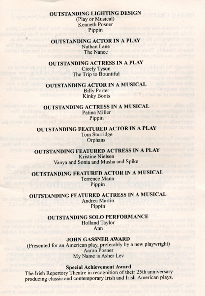 Photo Coverage: Inside the 63rd Annual Outer Critics Awards Party!  Image