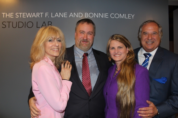 Judith Light, Gabriel Shanks, Bonnie Comley and Stewart F. Lane Photo