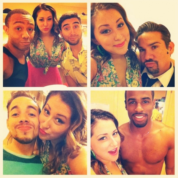 Photo Flash: Saturday Intermission Pics, May 25, Part 2 - THE BOOK OF MORMON Cast Celebrate National Tap Dance Day, ANNIE, & More! Image