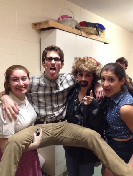 Photo Flash: Saturday Intermission Pics, May 25, Part 2 - THE BOOK OF MORMON Cast Celebrate National Tap Dance Day, ANNIE, & More! Image
