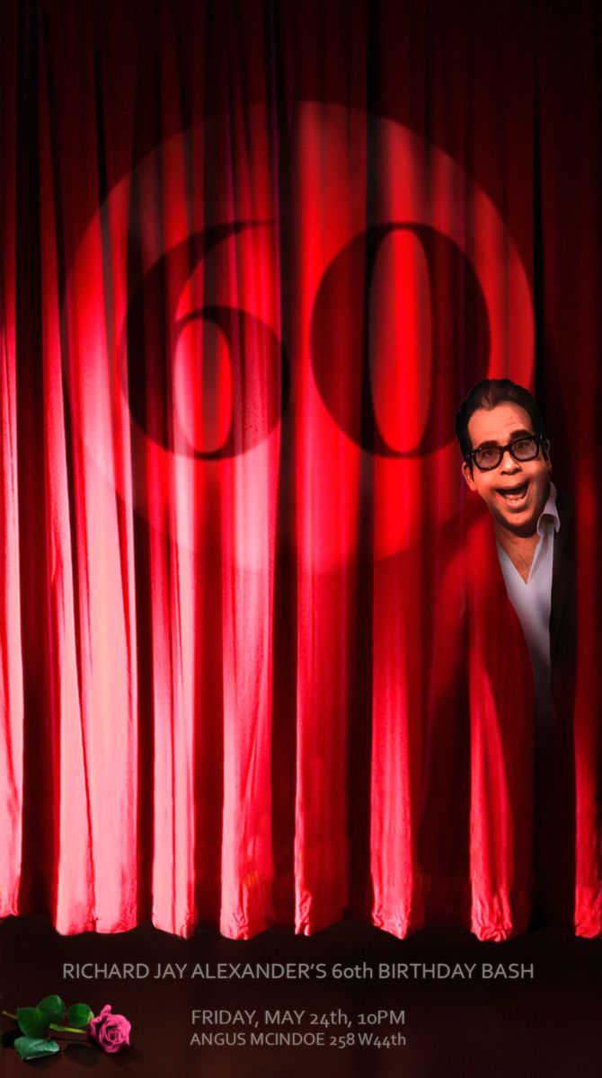 Photo Coverage: Richard Jay-Alexander Celebrates 60th Birthday - Broadway Style! 