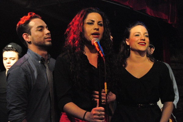 Jorge Barranco, Adrian Ruz, Alessandra Valea and Sarah Crane Photo