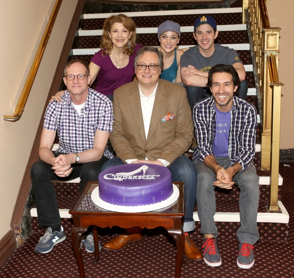 Photo Coverage: Laura Osnes, Santino Fontana and Cast of CINDERELLA Celebrate 100th Performance on Broadway! 