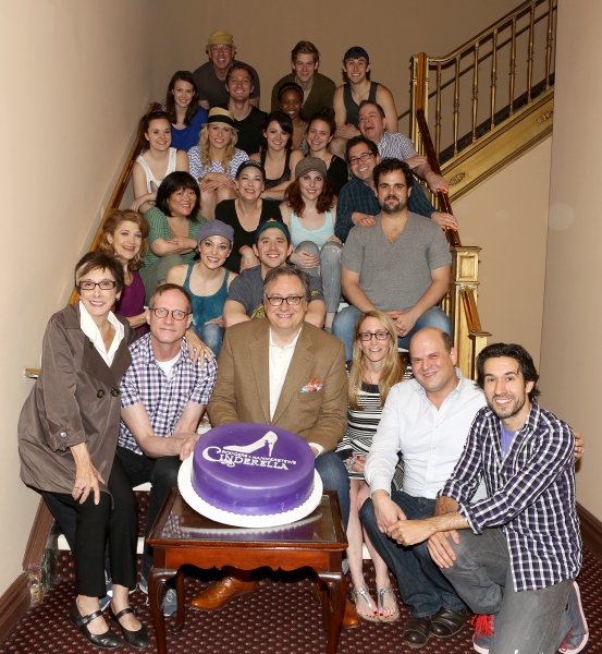 Photo Coverage: Laura Osnes, Santino Fontana and Cast of CINDERELLA Celebrate 100th Performance on Broadway!  Image