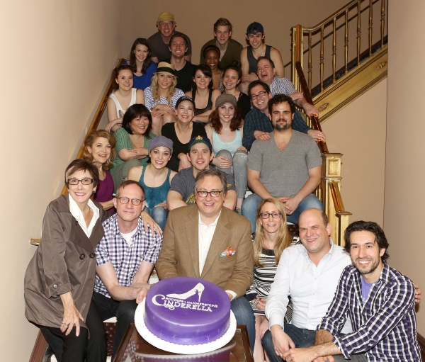 Photo Coverage: Laura Osnes, Santino Fontana and Cast of CINDERELLA Celebrate 100th Performance on Broadway!  Image