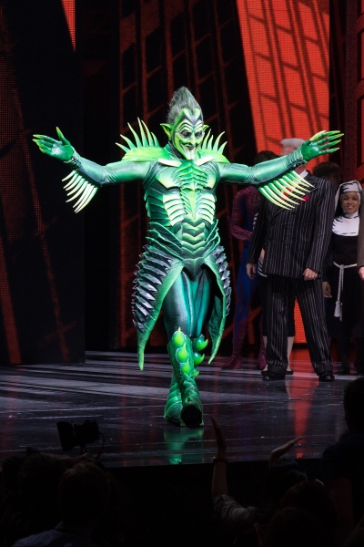 Photo Coverage: Bono & The Edge Join SPIDER-MAN Cast to Celebrate 1000 Performances on Broadway!  Image