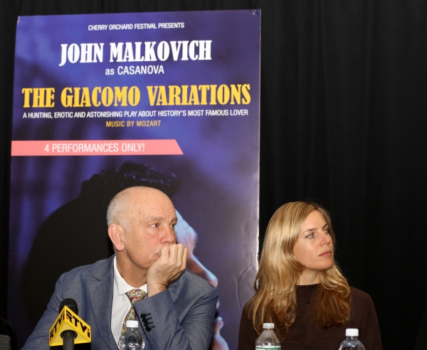 Photo Coverage: John Malkovich & Company Discuss THE GIACOMO VARIATIONS Image
