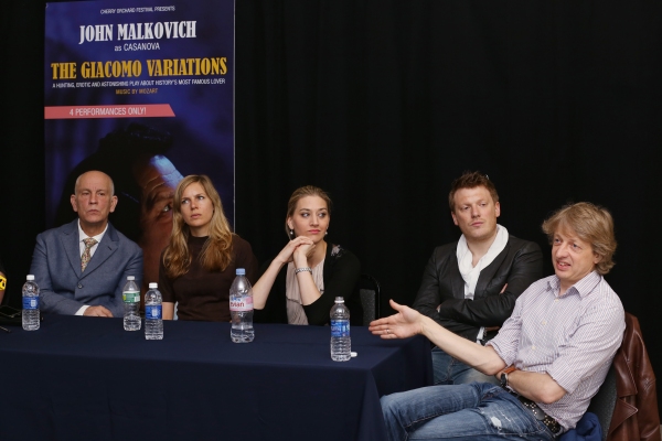 Photo Coverage: John Malkovich & Company Discuss THE GIACOMO VARIATIONS Image