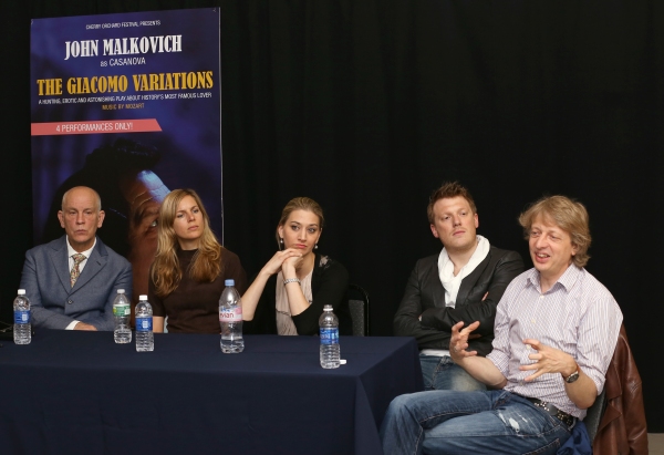 Photo Coverage: John Malkovich & Company Discuss THE GIACOMO VARIATIONS Image