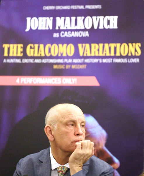 Photo Coverage: John Malkovich & Company Discuss THE GIACOMO VARIATIONS Image